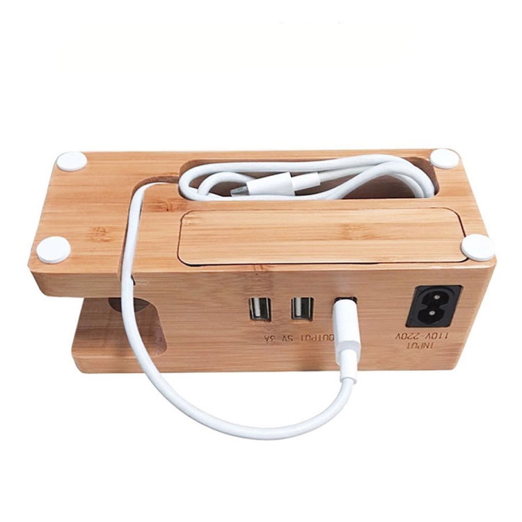 Bamboo Tablet Dock (iPad Stand & Holder)